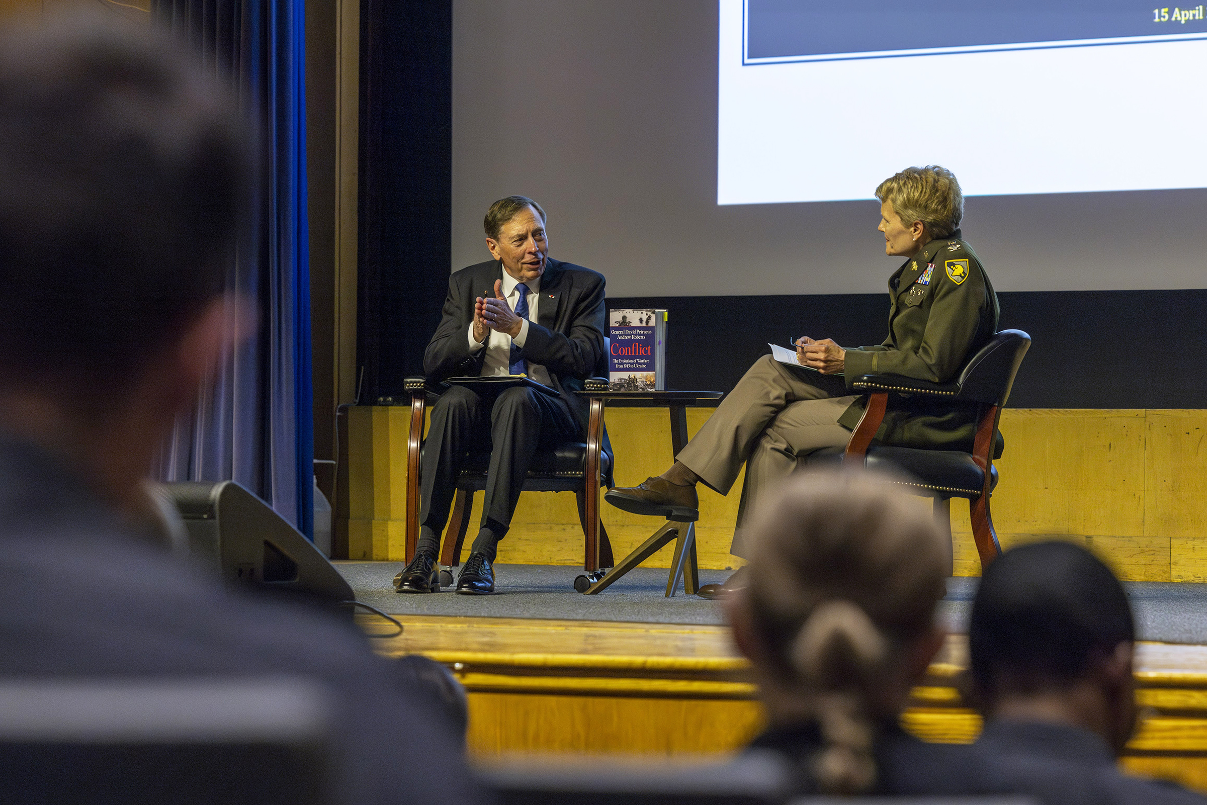 Petraeus speaks to cadets, faculty during Class of 1952 Distinguished